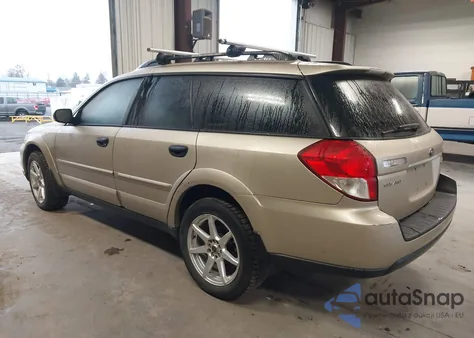 2009 Subaru Outback 2.5I z USA, uszkodzony, nr VIN 4S4BP61C897348189